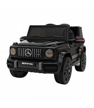 Mercedes AMG G63 para niños, Negro, 12v, ruedas goma, asiento cuero, RC  INDA582-RA-BBH-0002